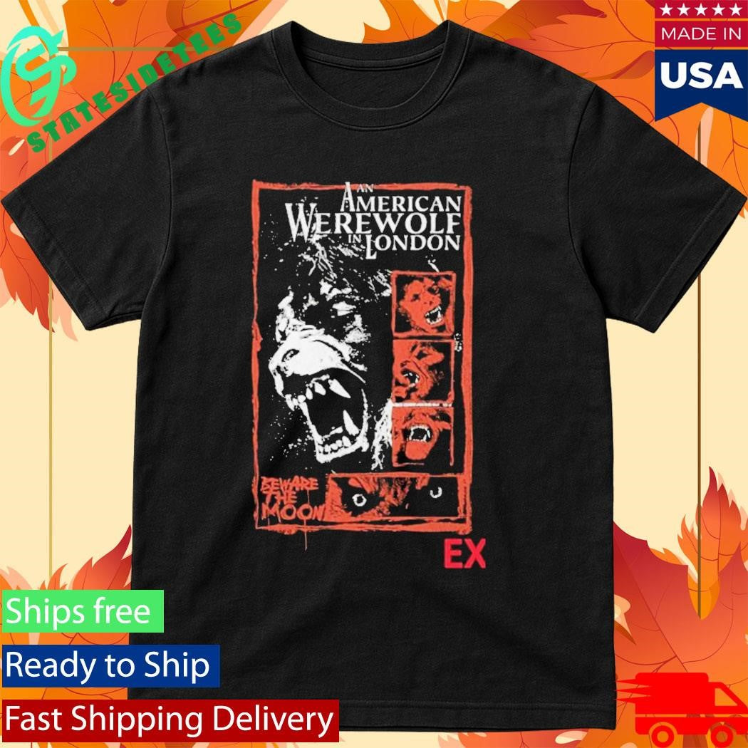 An American Werewolf In London Werewolf Shirt