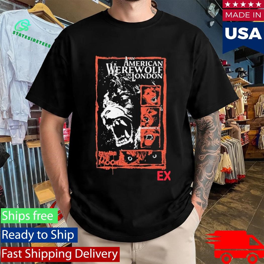 An American Werewolf In London Werewolf Shirt