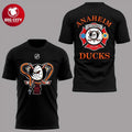 Anaheim Ducks First Responders Night 2026 Appreciation Two Sided Shirt