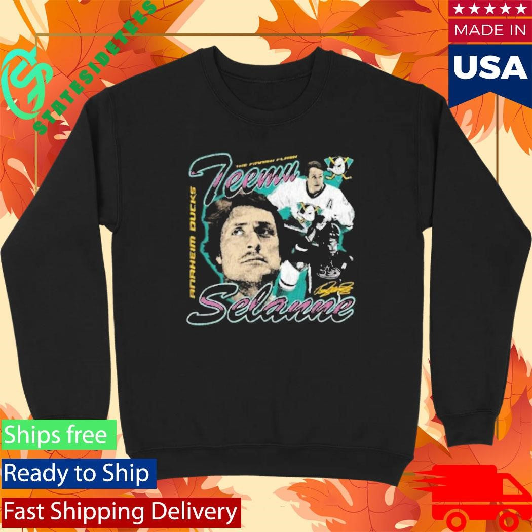 Anaheim Ducks The Finnish Flash Team Selanne Shirt