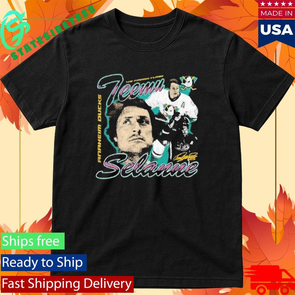 Anaheim Ducks The Finnish Flash Team Selanne Shirt