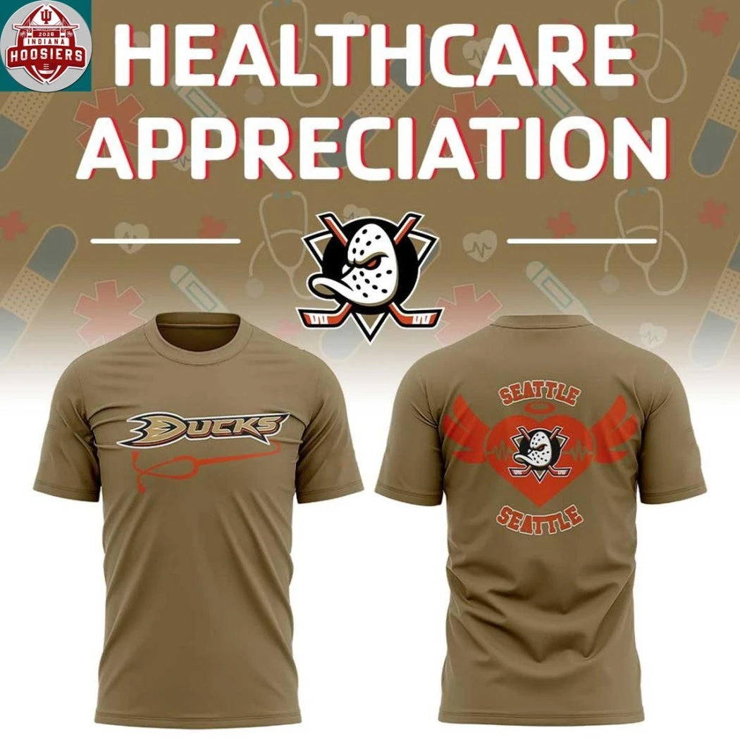 Anaheim Ducks x Healthcare Night Of NHL 2026 Hoodie T-Shirt