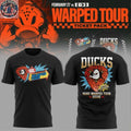 Anaheim Ducks x Vans Warped Tour 2026 Logo Two Sided Hoodie Shirt