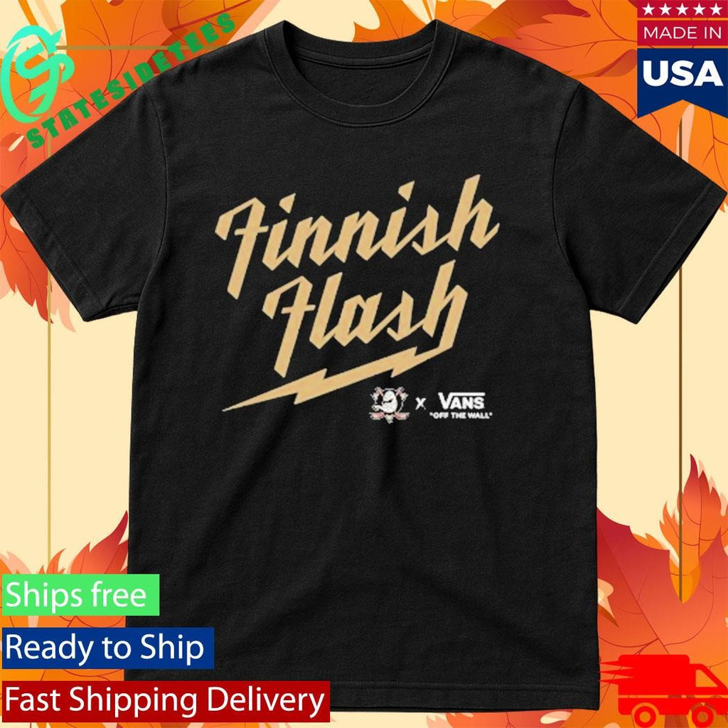 Anaheim Team Finnish Flash Stamp Shirt
