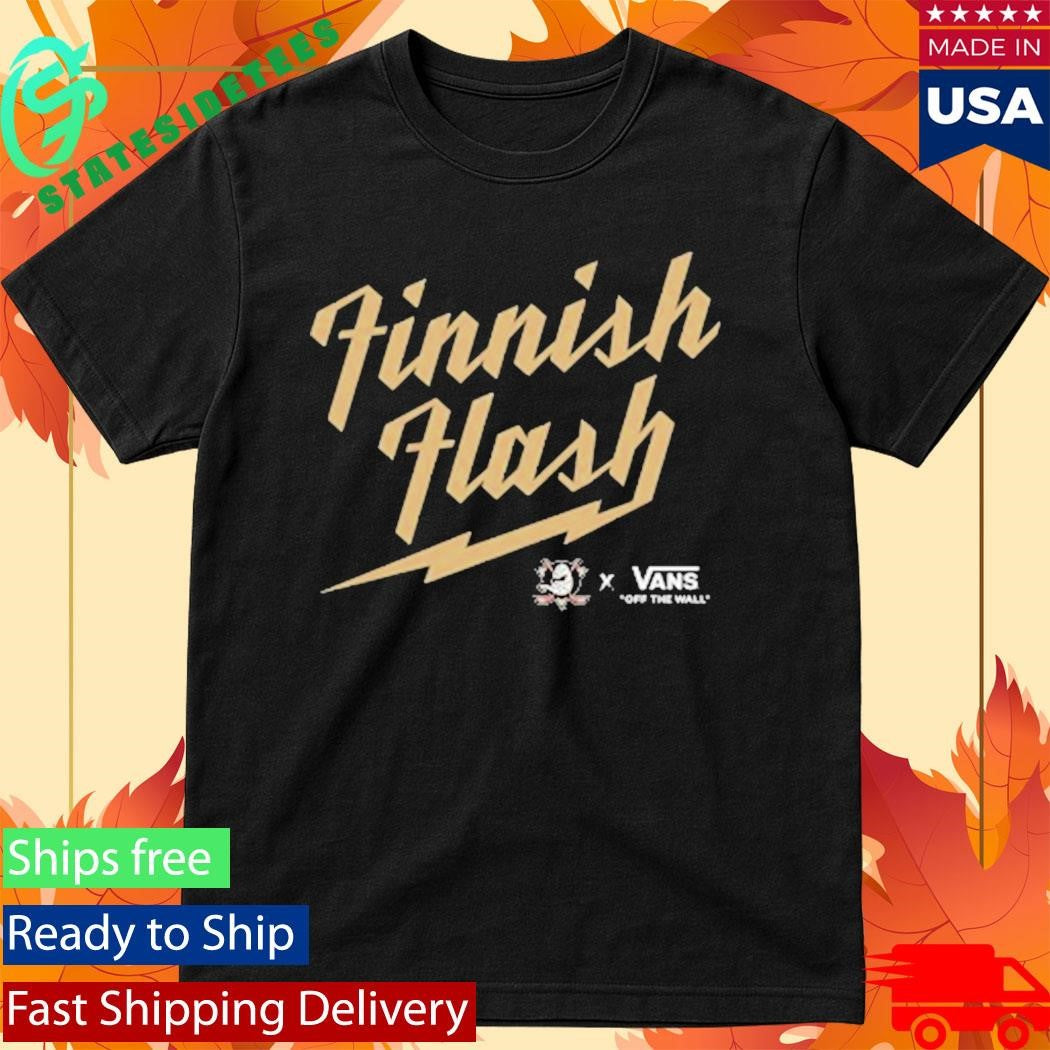 Anaheim Team Finnish Flash Stamp Shirt
