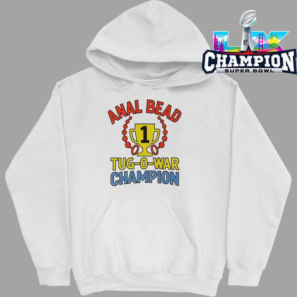 Anal Bead Tug Of War Champion Dark Shirt