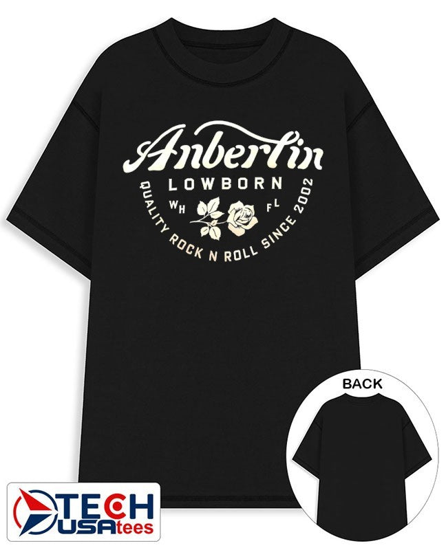 Anberlin Lowborn Quality Rock N Roll Since 2002 shirt