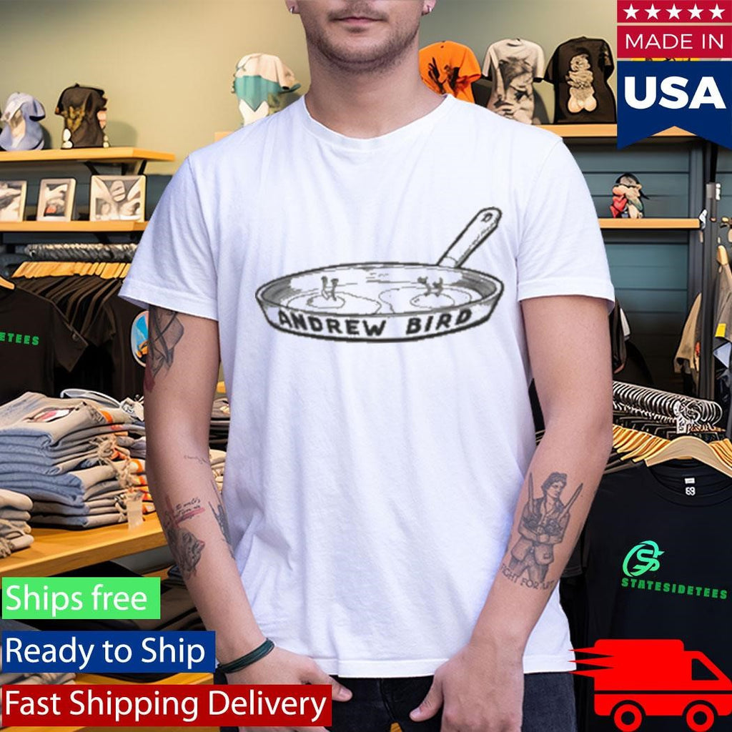 Andrew Bird Frying Pan Ringer T-Shirt
