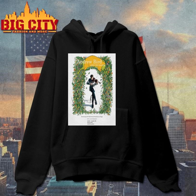 Andrew Bird Seattle, WA Tour Sep 25 2025 Poster Shirt