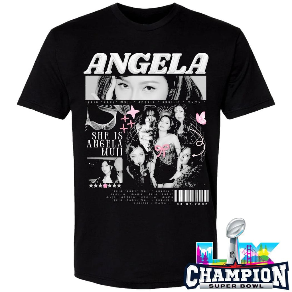 Angela She Is Angela Muji Shirt