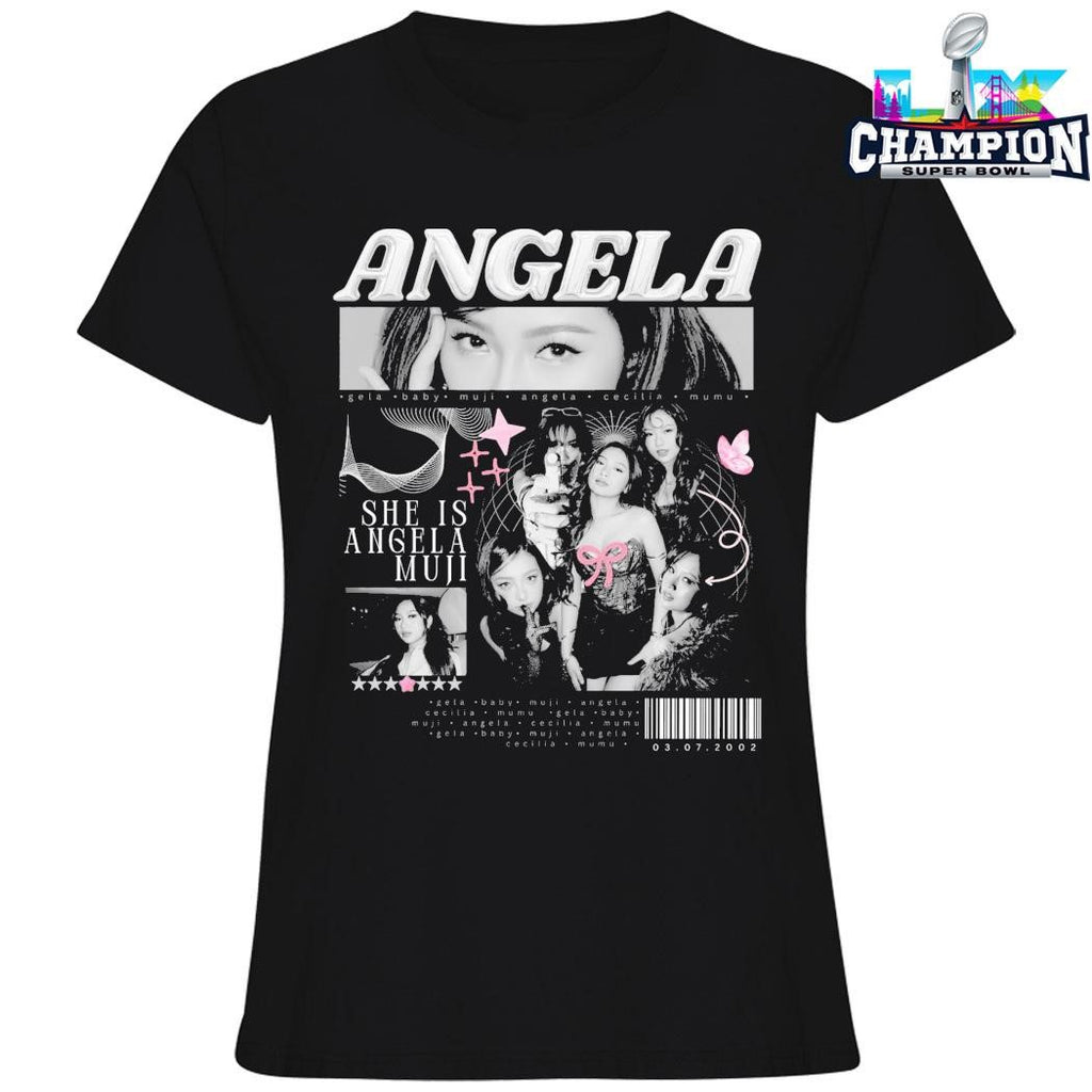 Angela She Is Angela Muji Shirt