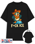 Angry Penguin Mexican fck ICE shirt
