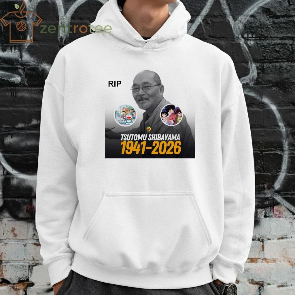 Anime Tribute Tee Tsutomu Shibayama RIP Shirt