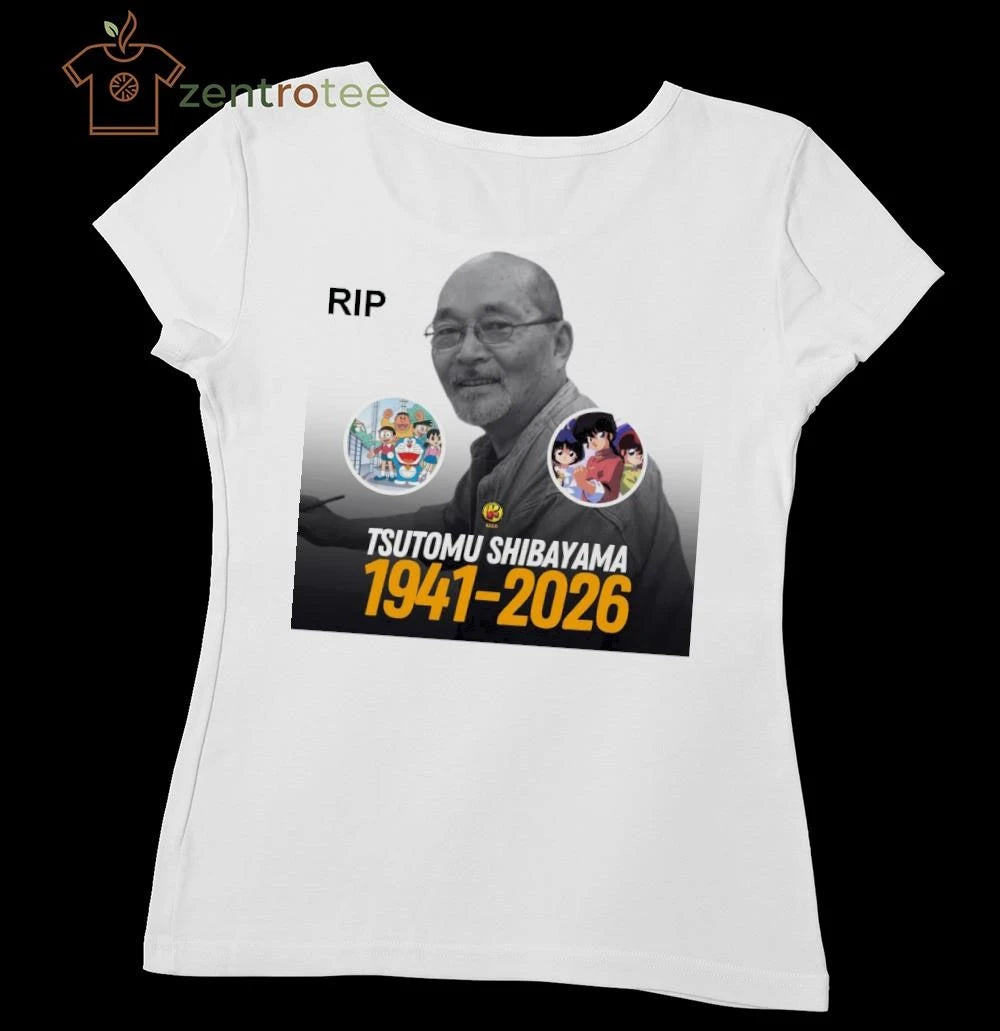 Anime Tribute Tee Tsutomu Shibayama RIP Shirt