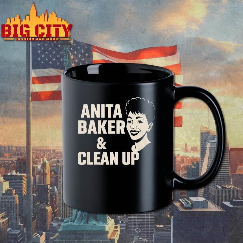Anita Baker And Clean Up Shirt