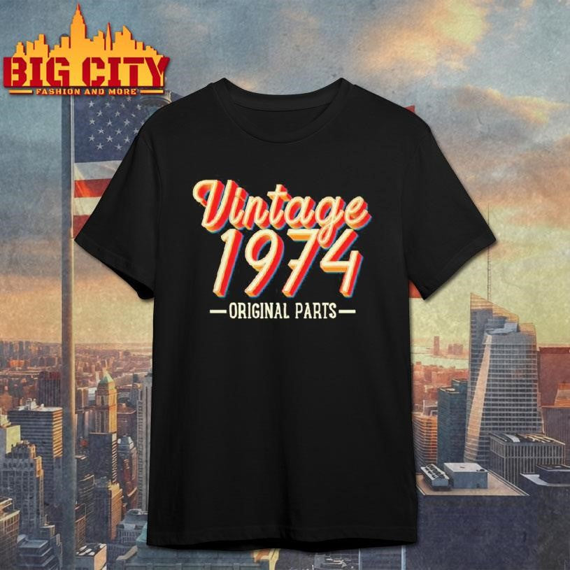 Annata 1974 Magliette Shirt
