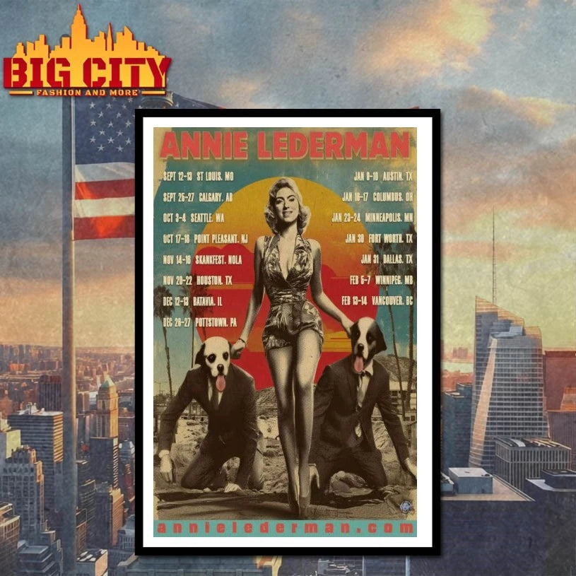 Annie Lederman Sept 12-13 2025 Poster ST Louis, MO Poster shirt