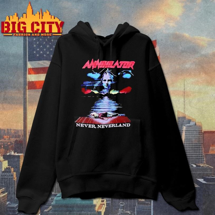 Annihilator Band Never Neverland 1990 Shirt