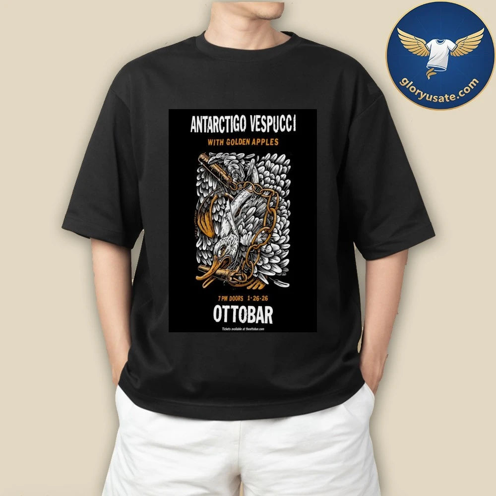 Antarctigo Vespucci January 26, 2026 Ottobar Baltimore Poster Shirt