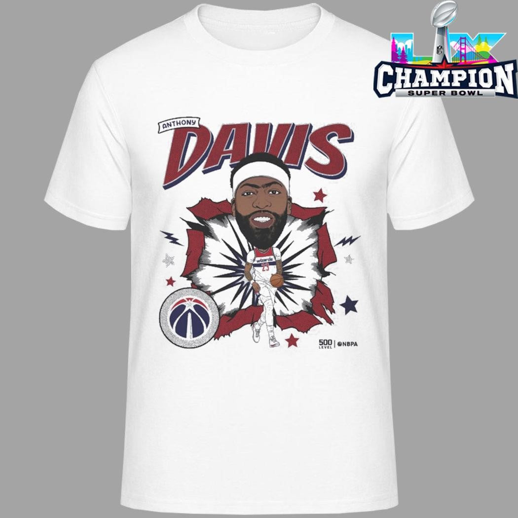 Anthony Davis Washington Wizards Caricature Shirt
