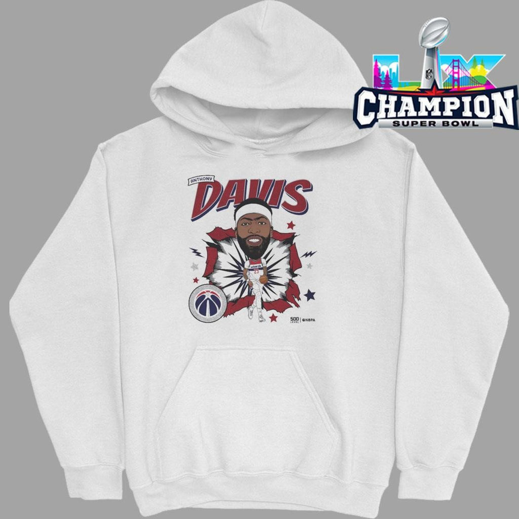 Anthony Davis Washington Wizards Caricature Shirt