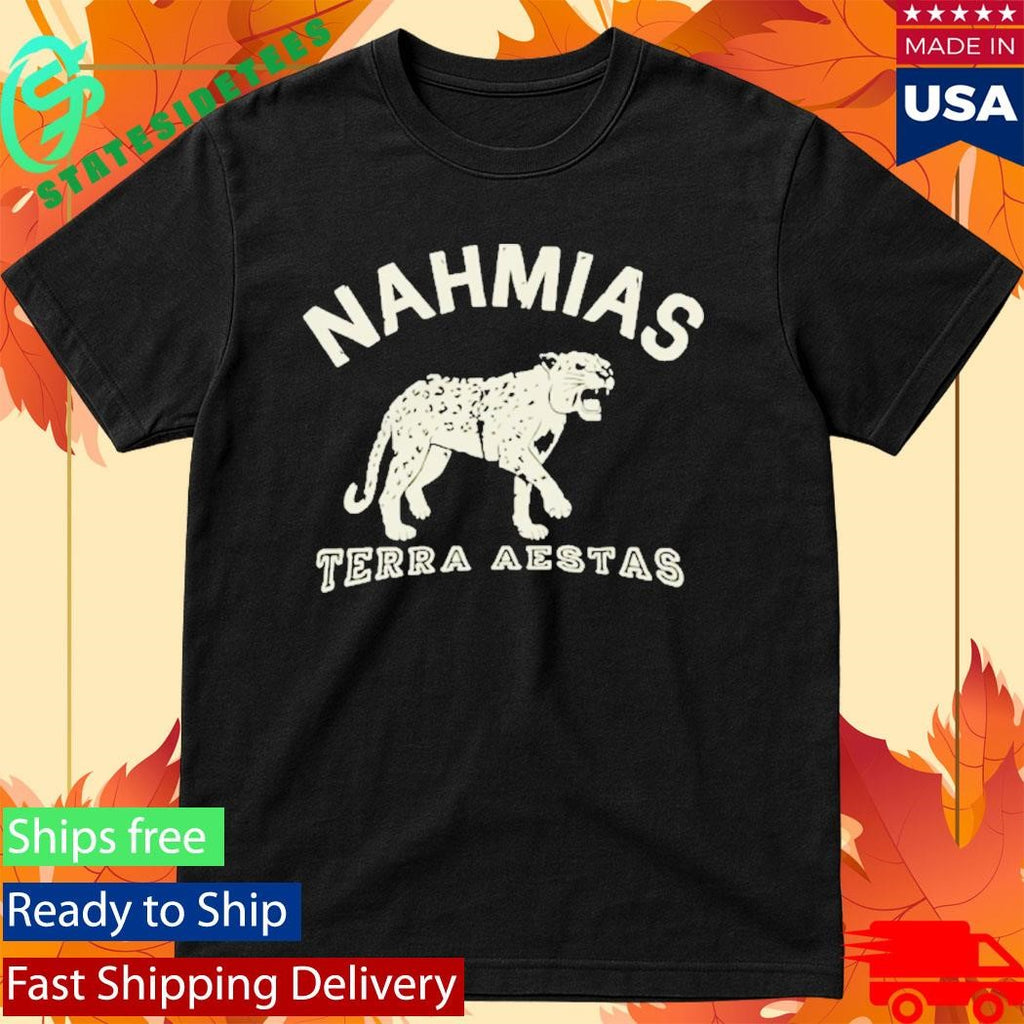 Anthony Edwards Wearing Nahmias Terraestiva Shirt
