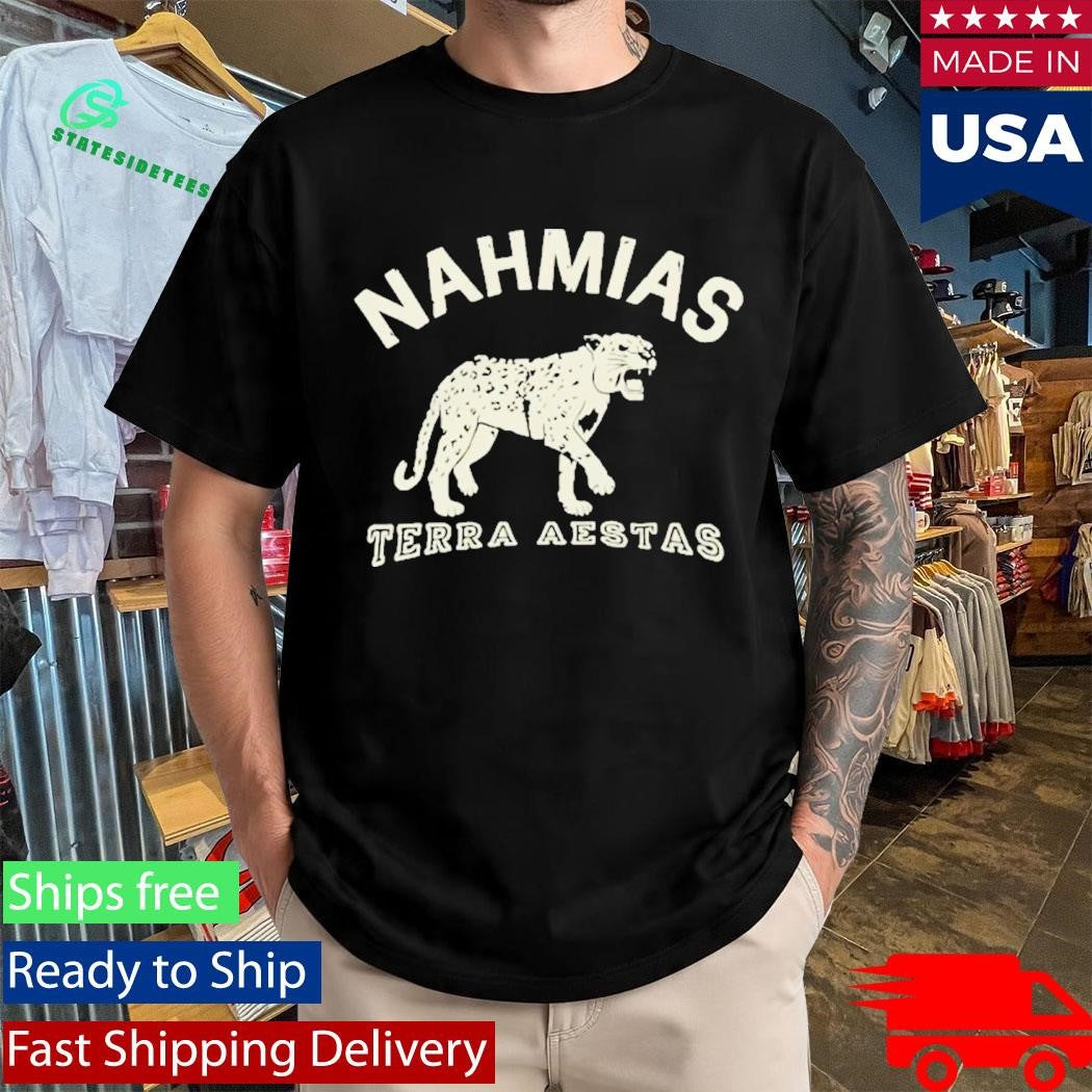 Anthony Edwards Wearing Nahmias Terraestiva Shirt