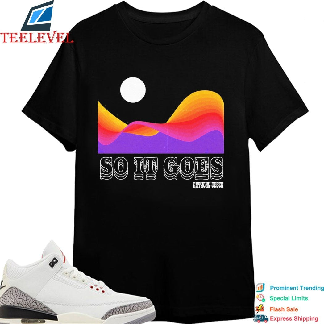 Anthony Green So It Goes T-shirts