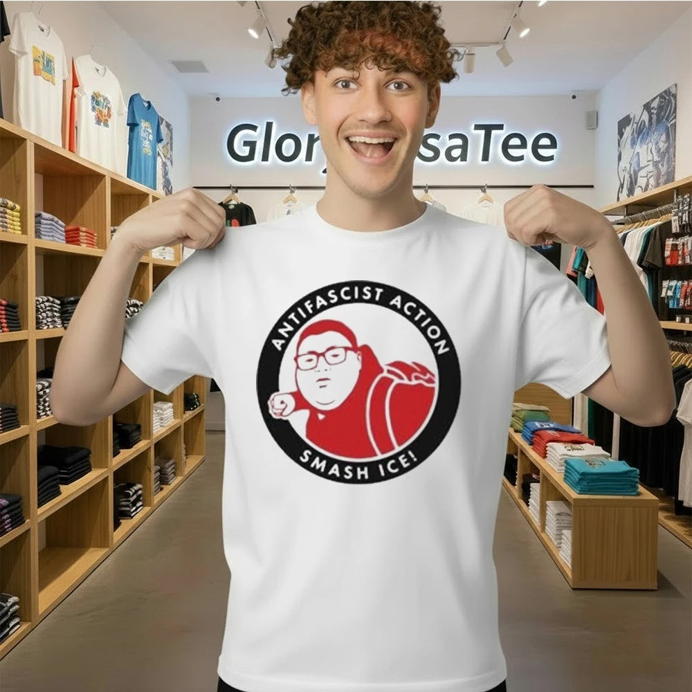 Anti Fascist Action Smash Ice Smash Nazi Shirt