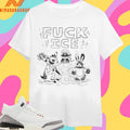 Anti Fuck Ice Gecko Sketch Shirts
