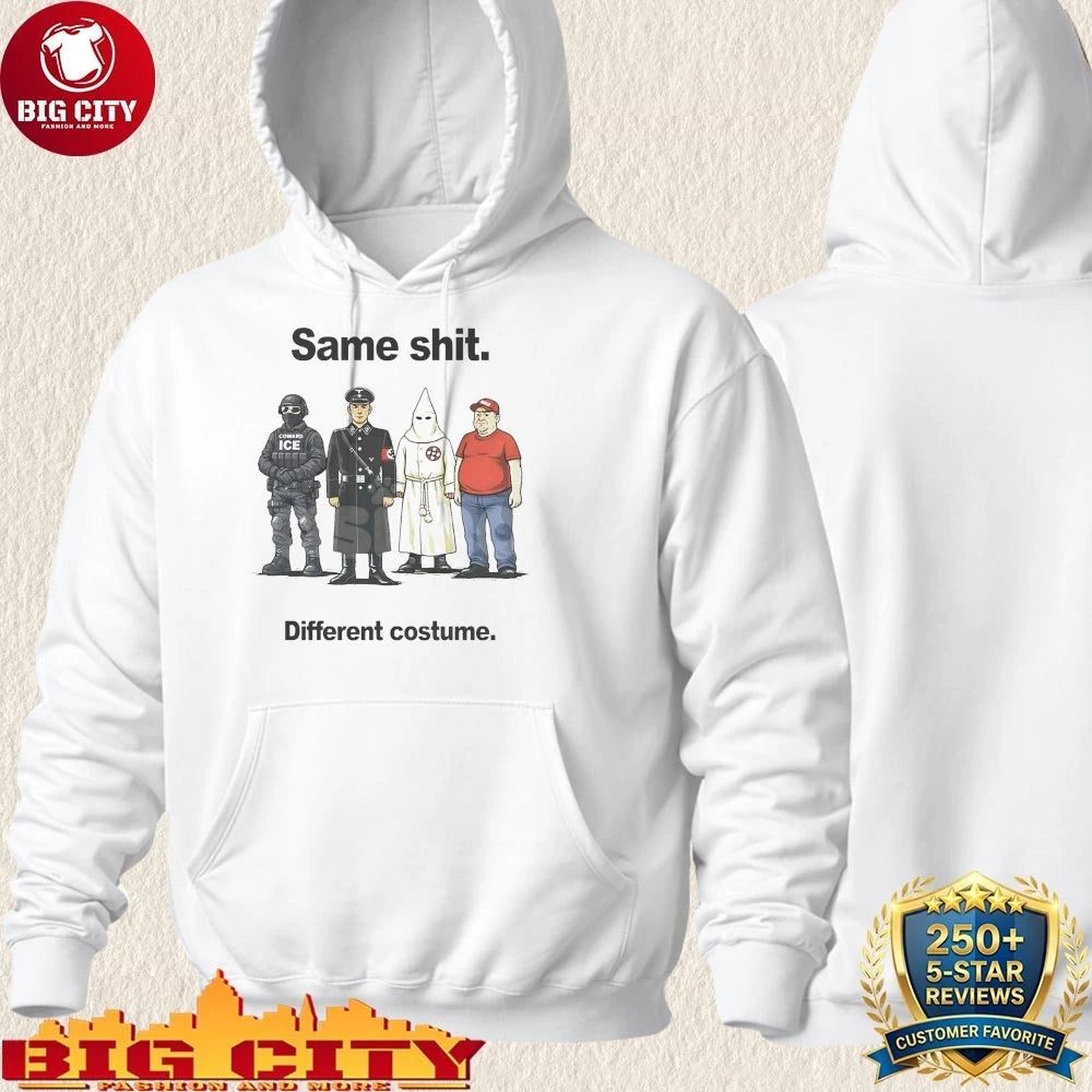 Anti ICE Same Shit Different Costume shirt