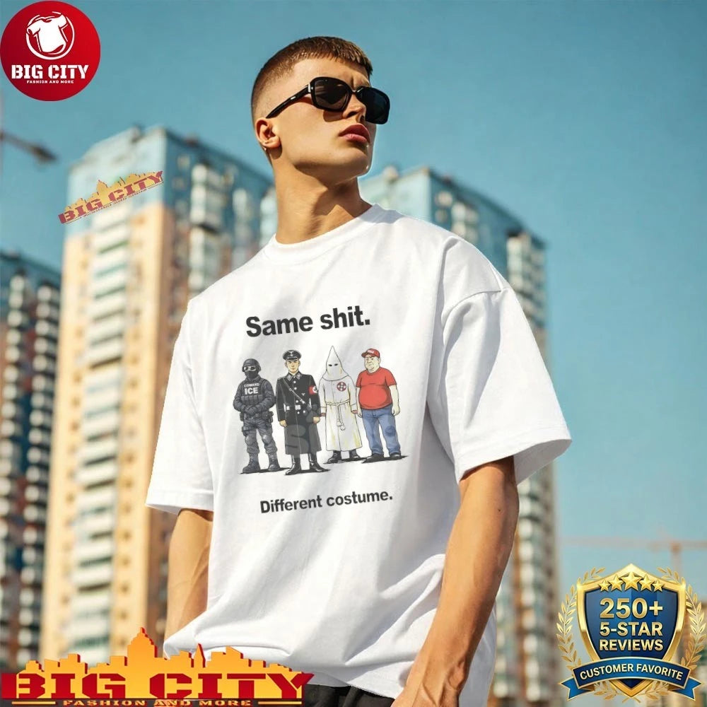 Anti ICE Same Shit Different Costume shirt