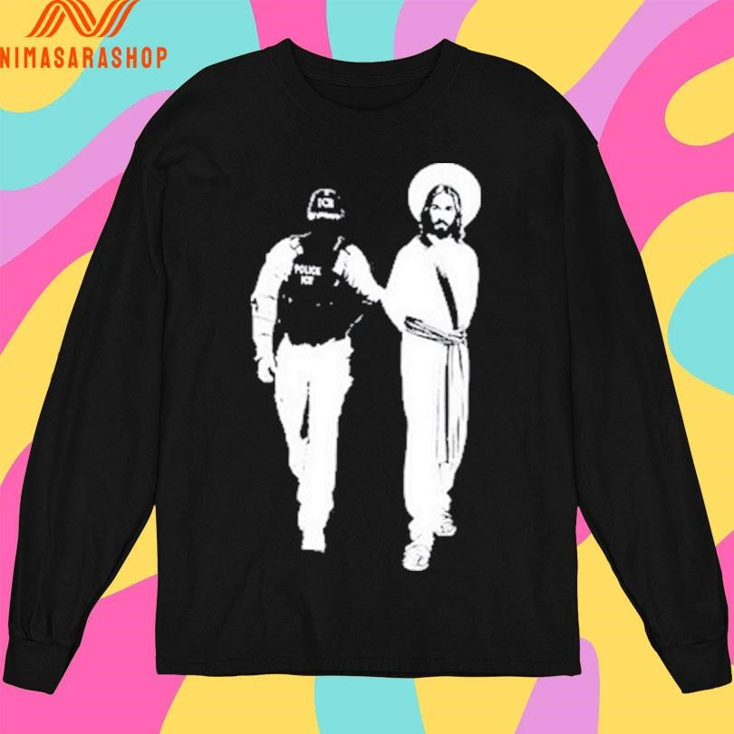 Anti Ice Jesus Arrested Parody 2026 Shirts