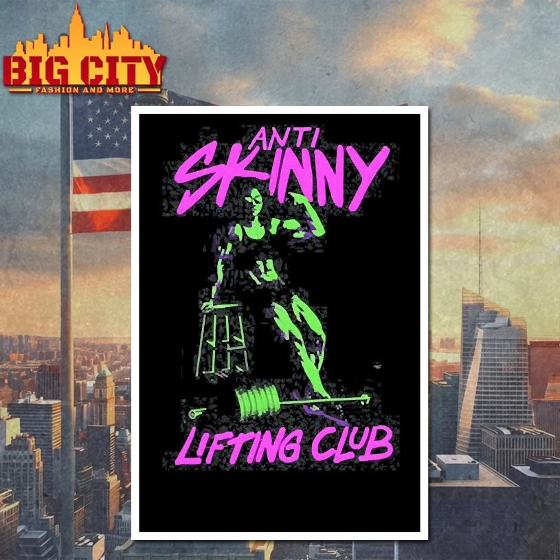 Anti-Skinny Lifting Club shirts