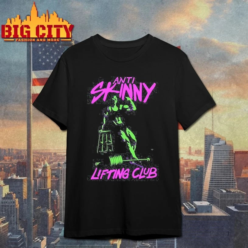 Anti-Skinny Lifting Club shirts