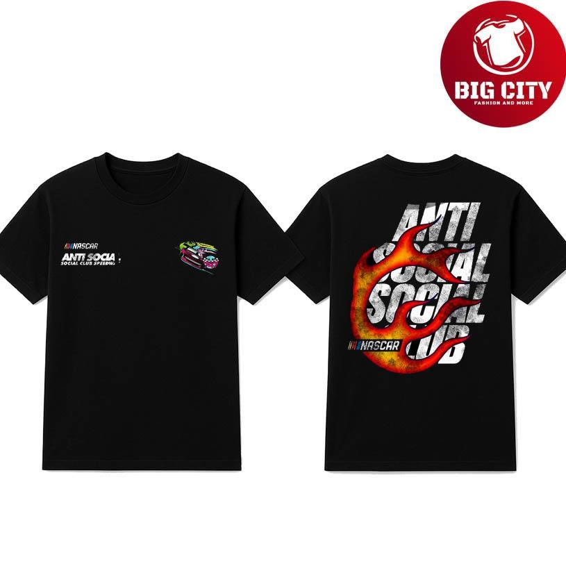 Anti Social Social Club x NASCAR Daytona 2025 Two Sided Shirt