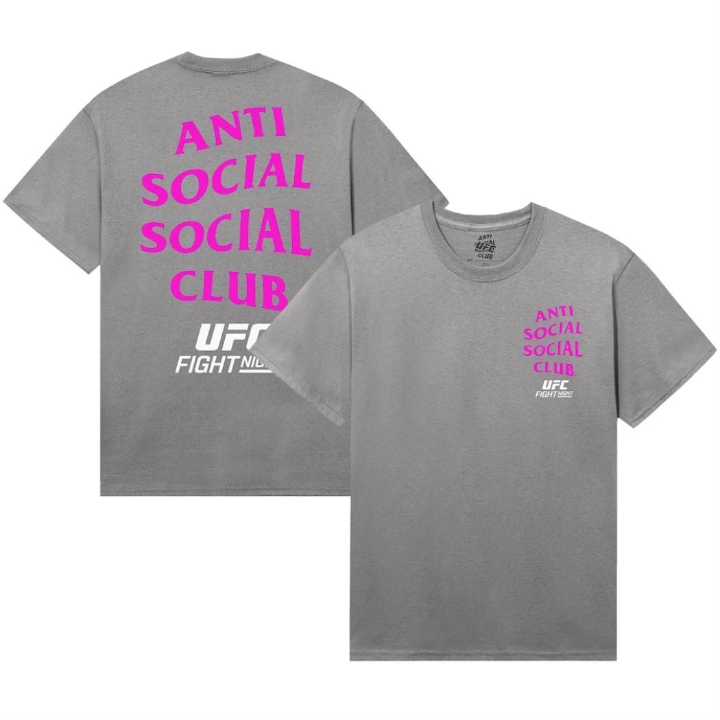 Anti Social Social Club x UFC UK Lock Out T-Shirt