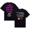 Anti Social Social Club x UFC Unisex UK Fight Night March 21 Sat Live From London T-shirt