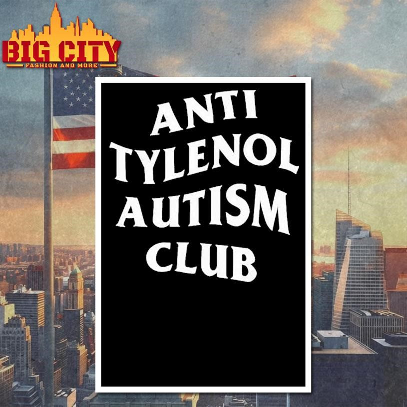 Anti Tylenol Autism Club Shirt