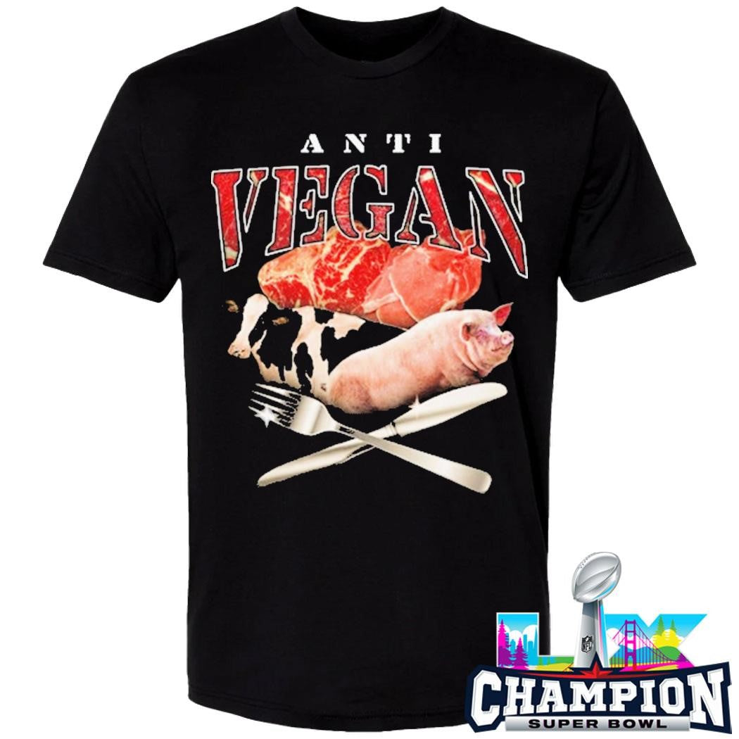 Anti-vegan Pig And Cow Shirt