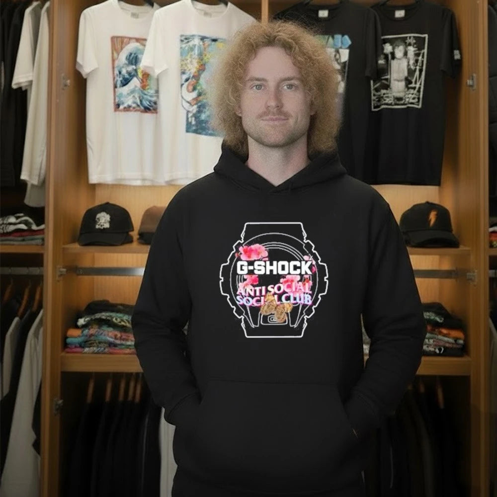 Antisocialsocialclub Merch Store Shop Assc X Casio G-Shock Shirt