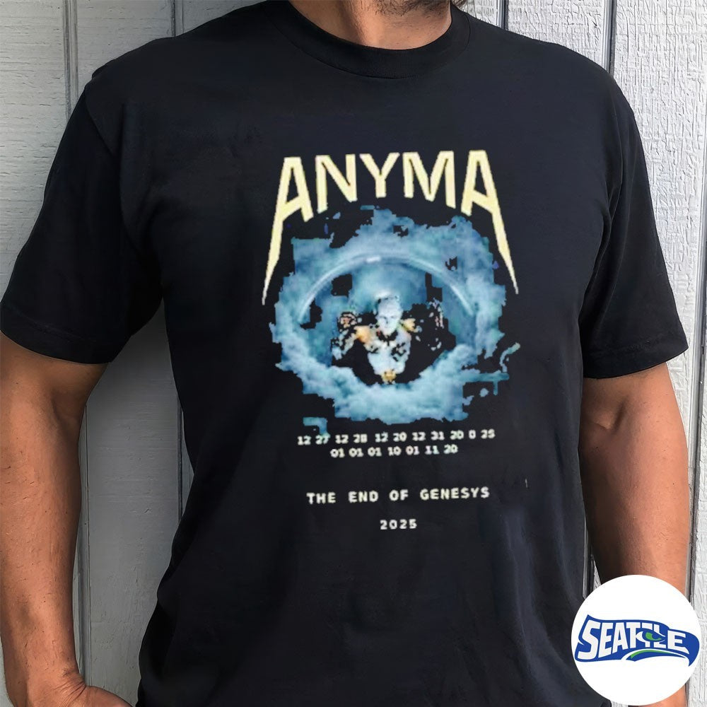 Anyma Sphere Las Vegas 2026 Show Eden The End Of  Genesys Shirt