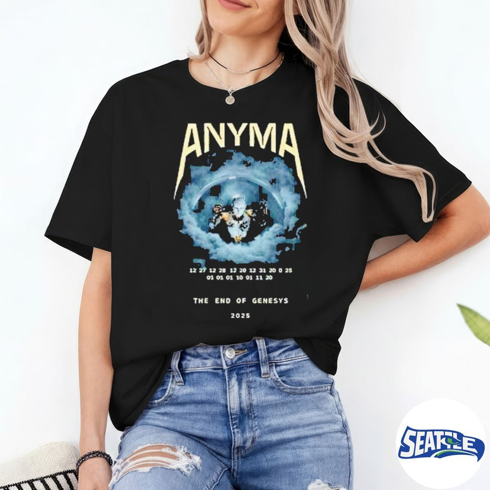 Anyma Sphere Las Vegas 2026 Show Eden The End Of  Genesys Shirt