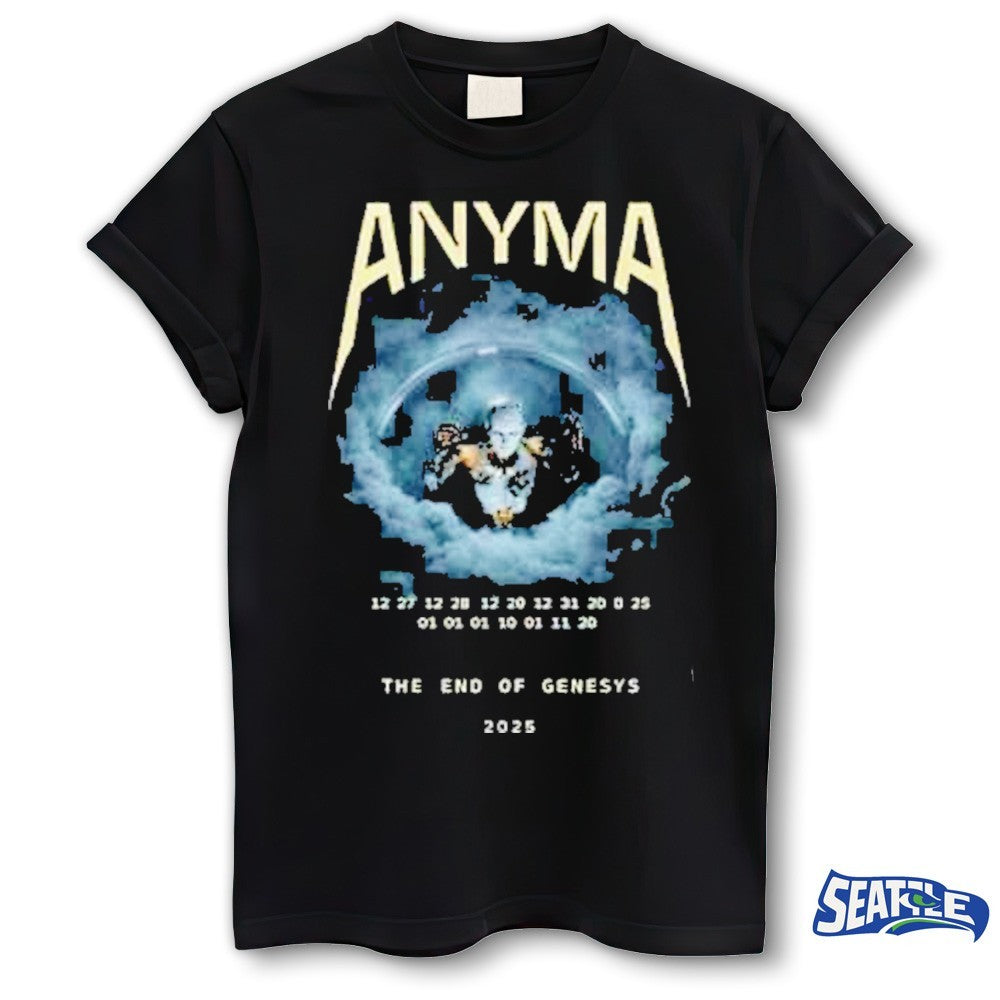 Anyma Sphere Las Vegas 2026 Show Eden The End Of  Genesys Shirt