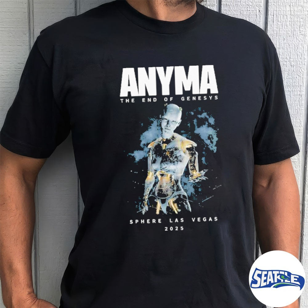 Anyma The End Of Genesys Sphere Las Vegas 2025 shirt
