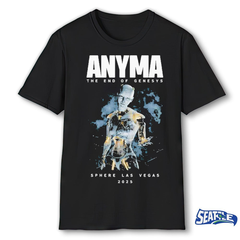Anyma The End Of Genesys Sphere Las Vegas 2025 shirt