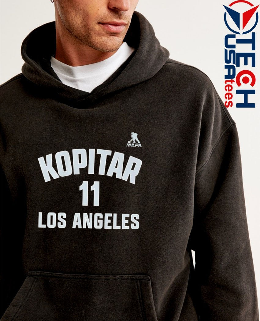 Anze Kopitar #11 Los Angeles Kings Hockey name and number shirt