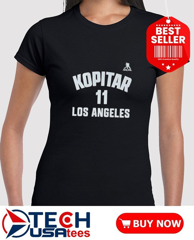 Anze Kopitar #11 Los Angeles Kings Hockey name and number shirt