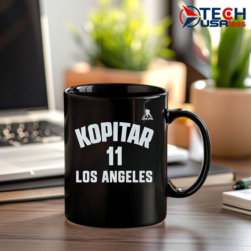 Anze Kopitar #11 Los Angeles Kings Hockey name and number shirt