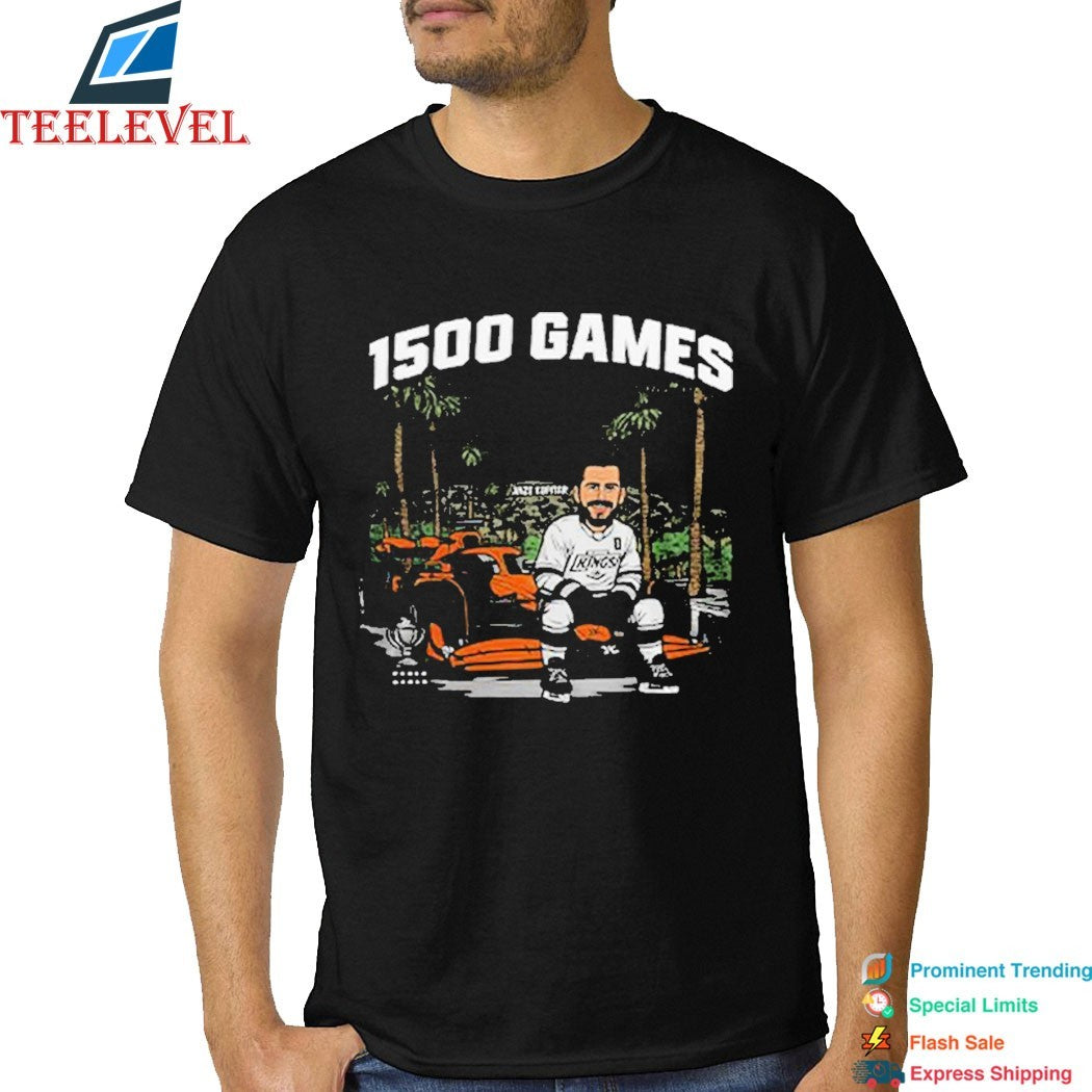 Anze Kopitar 1500 Games 2026 Los Angeles Kings T-shirts